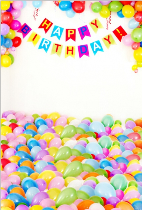 5X7ft Birthday vinyl photography background for Kids birthday Photography backdrops for Photo studio