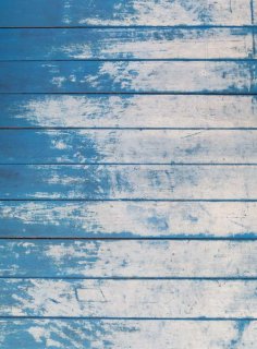 Blue Wood Wall Photography Backdrop for Photo Studio Vintage Wooden Photo Booth Background Vinyl Cloth 5x7 FT