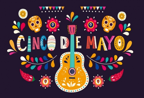 Customized May 5 Mexican Carnival Photo Backdrops for Cinco De Mayo Party Photography Background Party Decoration