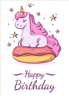 Cute Cartoon Unicorn Photography Backdrop Little Stars Children Newborn Birthday Party Backgrounds Photocall 5x7FT Vinyl