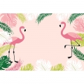 Flamingos Vinyl Photography Backdrop Custom Children Birthday Party Newborn Background Studio Photo Props