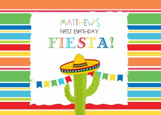 Funny Hats Cactus 1ST Birthday Party Backdrop Colorful Stripe Children Birthday Backgrounds For Photo Studio 7x5FT Custom Vinyl