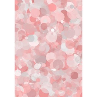 Pink Bokeh Circles Photography Background Photo Booth Backdrops for Birthday Party Kids Room Decoration