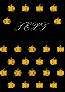 Pumpkin Backdrop For Photo Studio Halloween Party Black Photography Backgrounds Customized 5x7FT Vinyl Polyester