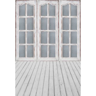 Seamless Photo Booth Backdrop Old Vintage Wooden Door White Wood Floor Backgrounds for Children Photo Studio Props