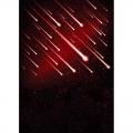 Space Meteor Stars Photography Backdrops for Photo Studio Dark Red Vinyl Photo Booth Background 5x7ft