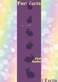 5x7ft First Easter Photography Backdrops for Photo Studio Party Decorations Photo Background