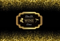 Time To Wine Down Party Backdrop Black Gold Glitter Birthday Party Celebration Table Dessert Backgrounds 7x5FT Vinyl