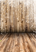 Thin Vinyl Wood Floor Photography Backdrop Wood Wall Photo Backdrops Light Stars Digital Printing Background for Studio