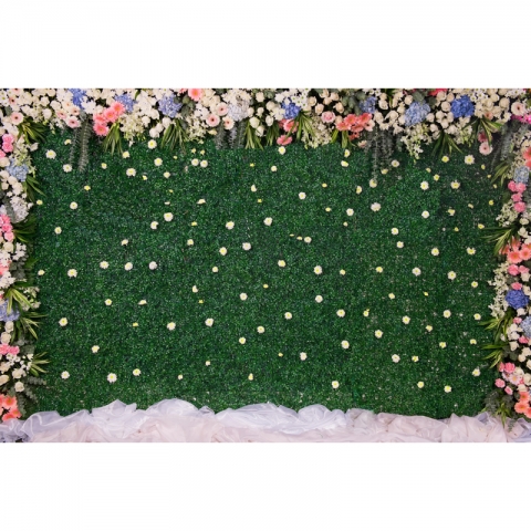 Wedding Photography Backdrop Flowers Photo Background for Kids Children Birthday Party Decoration Photo Booth Props